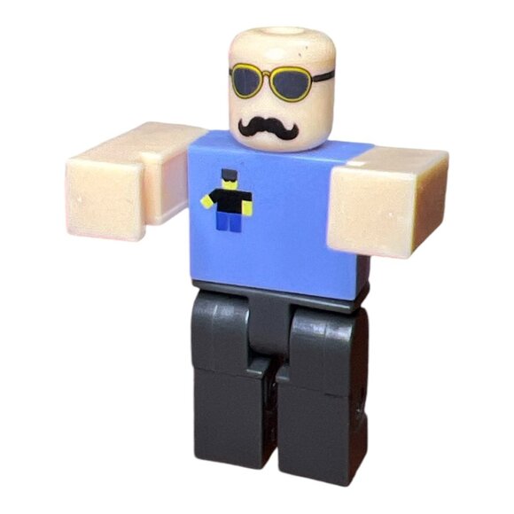 Roblox Series 3 Retail Tycoon Rent-A- Cop No Hat No Code - Picture 2 of 4